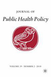 JOURNAL OF PUBLIC HEALTH POLICY杂志封面